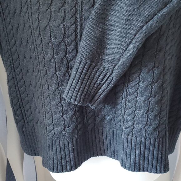 Dark Gray Cowl loose Sweater - Picture 3 of 8